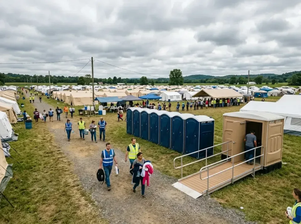 disaster-relief-camp-restrooms-010 — frequently asked questions, Dumpster & Portable Bathrooms Rental in Kingston Estates, NJ